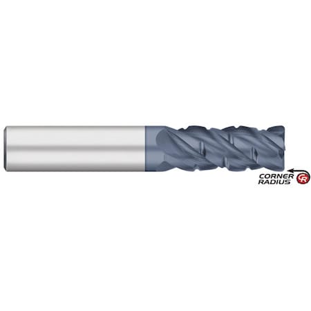 1/4 Dia.4 Flute Roughing/Finishing End Mill ALTIN Coated